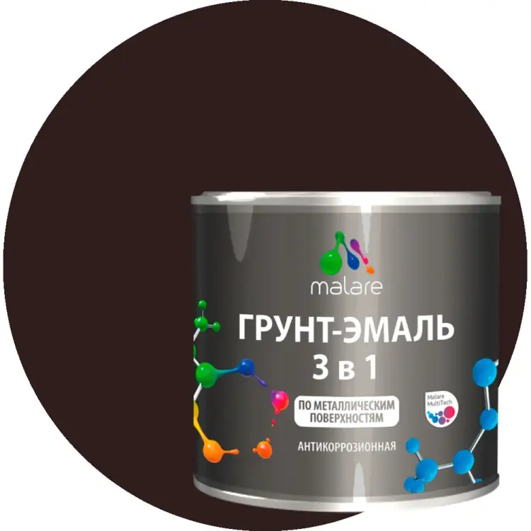 Грунт-эмаль по ржавчине MALARE 2038218779294 Грунт-эмаль по ржавчине MALARE 2038218779294