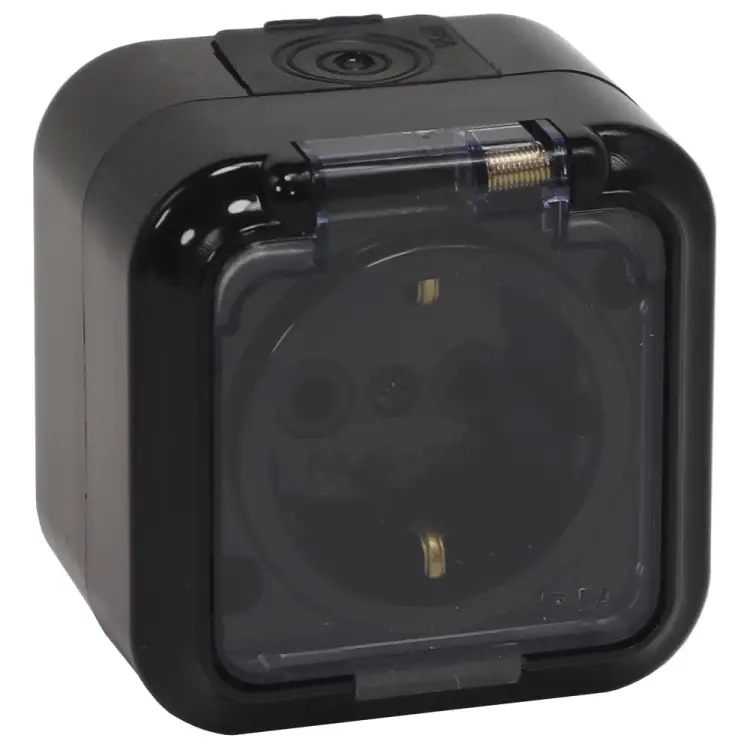 1-местная розетка BYLECTRICA ПРАЛЕСКА АКВА РА16-297