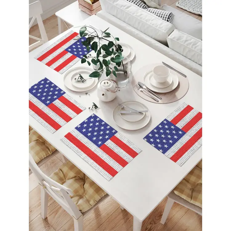 Комплект тканевых салфеток для сервировки стола JOYARTY np_10162