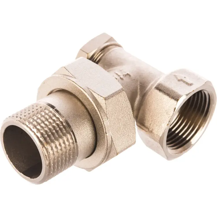 Угловой запорно-регулируемый клапан PRO AQUA LVA-m20-f20x