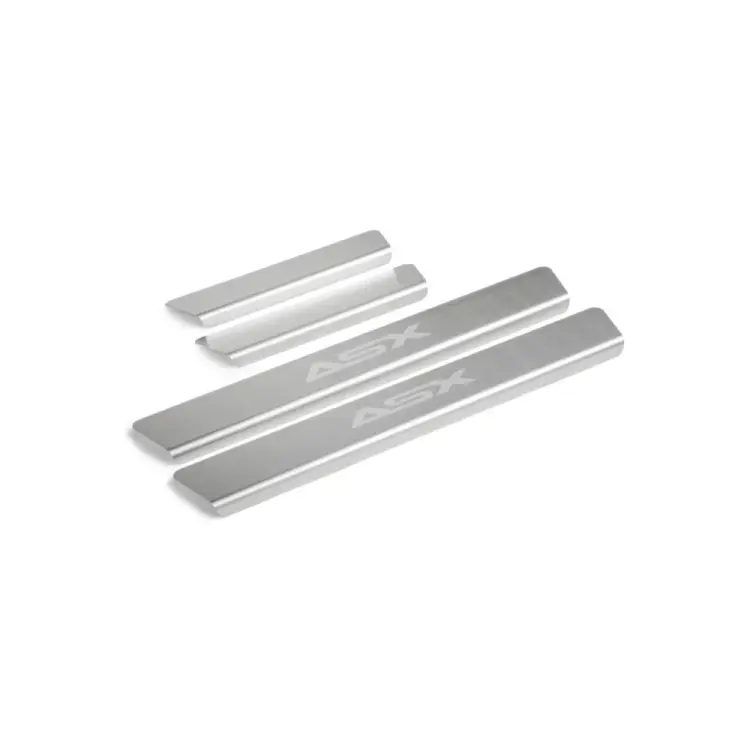 Накладки на пороги для Mitsubishi ASX 2010-2019/2020-н.в. Rival NP.4011.3