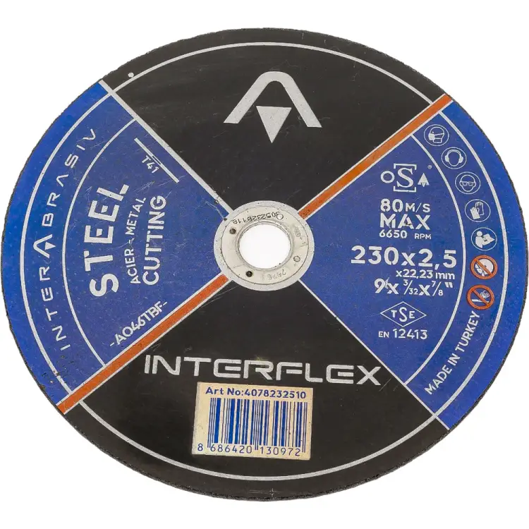 Отрезной круг Interflex Steel A046TBF 4078232510 Отрезной круг Interflex Steel A046TBF 4078232510