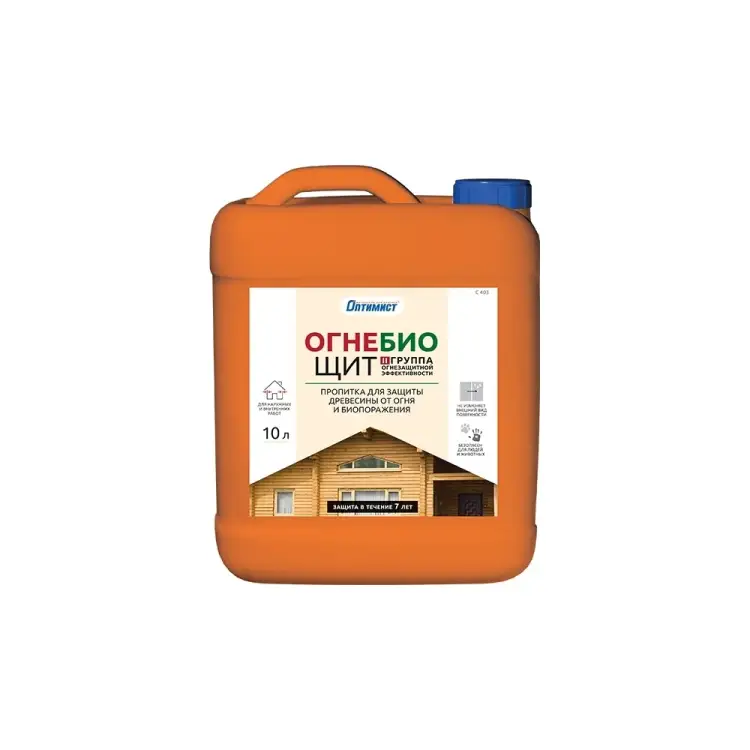 Огнезащитная пропитка ОПТИМИСТ Огнебиощит OPI016