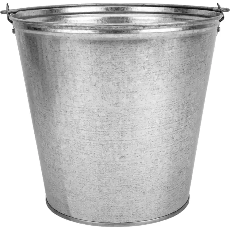 Оцинкованное усиленное ведро КЭС 21040013 Оцинкованное усиленное ведро КЭС 21040013