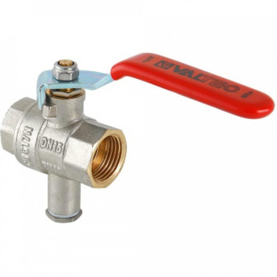 Шаровый кран для подключения датчика температуры Valtec VT.247.N.06