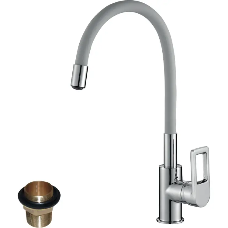 Смеситель для кухни Rossinka Z35-35U-Gray