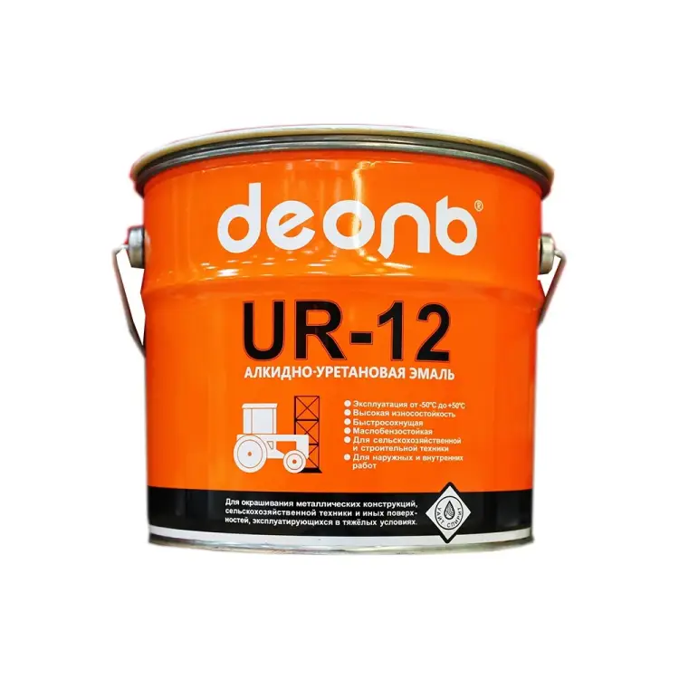 Быстросохнущая эмаль для автомобиля Деоль UR-12 UR12O3