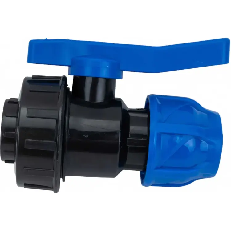 Разъемный шаровой ПНД кран TEBO 017031901