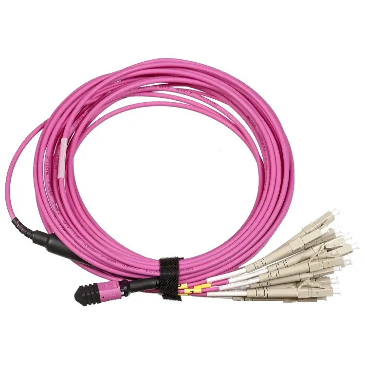 Кабельная сборка TopLan TOP-12M-12LC/OM4-100