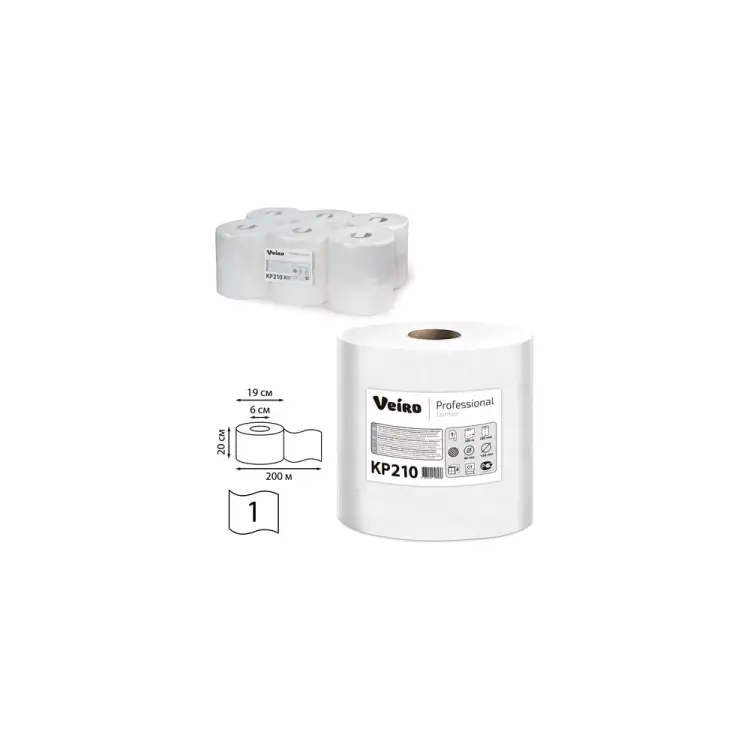 Бумажные полотенца VEIRO PROFESSIONAL PROFESSIONAL Comfort КР210 127099 Бумажные полотенца VEIRO PROFESSIONAL PROFESSIONAL Comfort КР210 127099