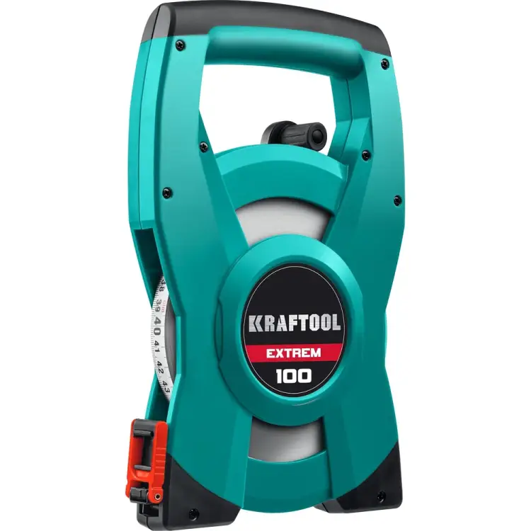 Геодезическая стальная мерная лента KRAFTOOL Extrem 34185-100