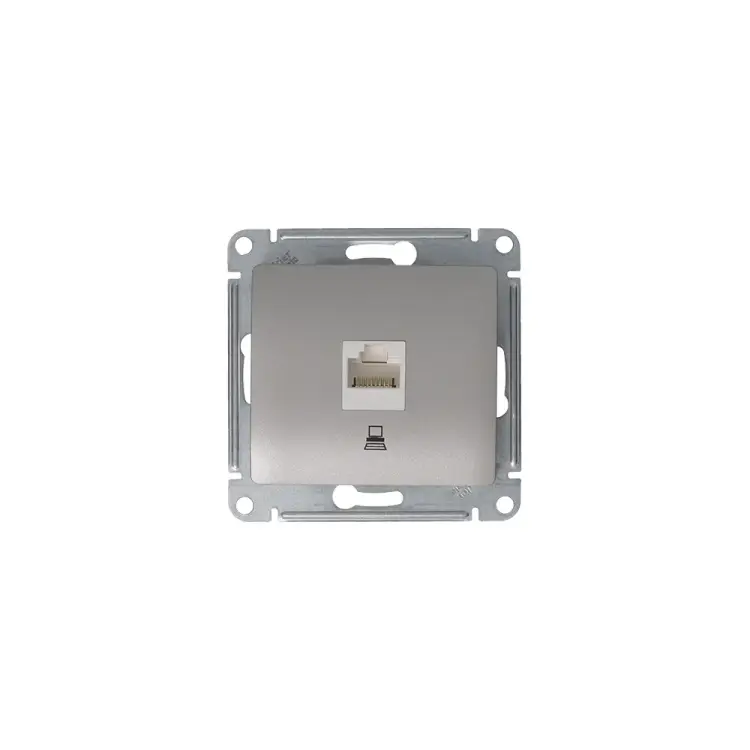 Одноместный механизм компьютерной розетки Systeme Electric GLOSSA GSL001281K