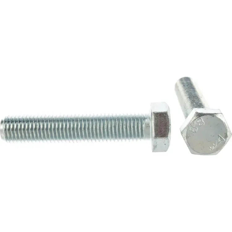 Оцинкованный шестигранный болт Tech-Krep М16х80 DIN933 10 шт. 126537