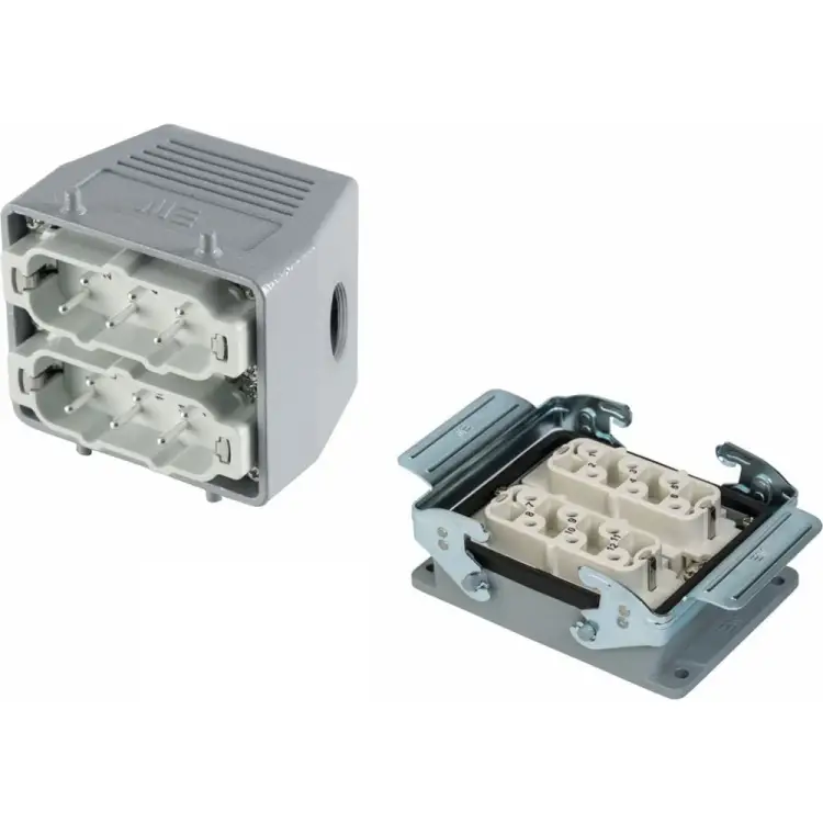 Прямоугольный промышленный разъем Mete Enerji H12HSB-A2M-C2F 685709K Прямоугольный промышленный разъем Mete Enerji H12HSB-A2M-C2F 685709K