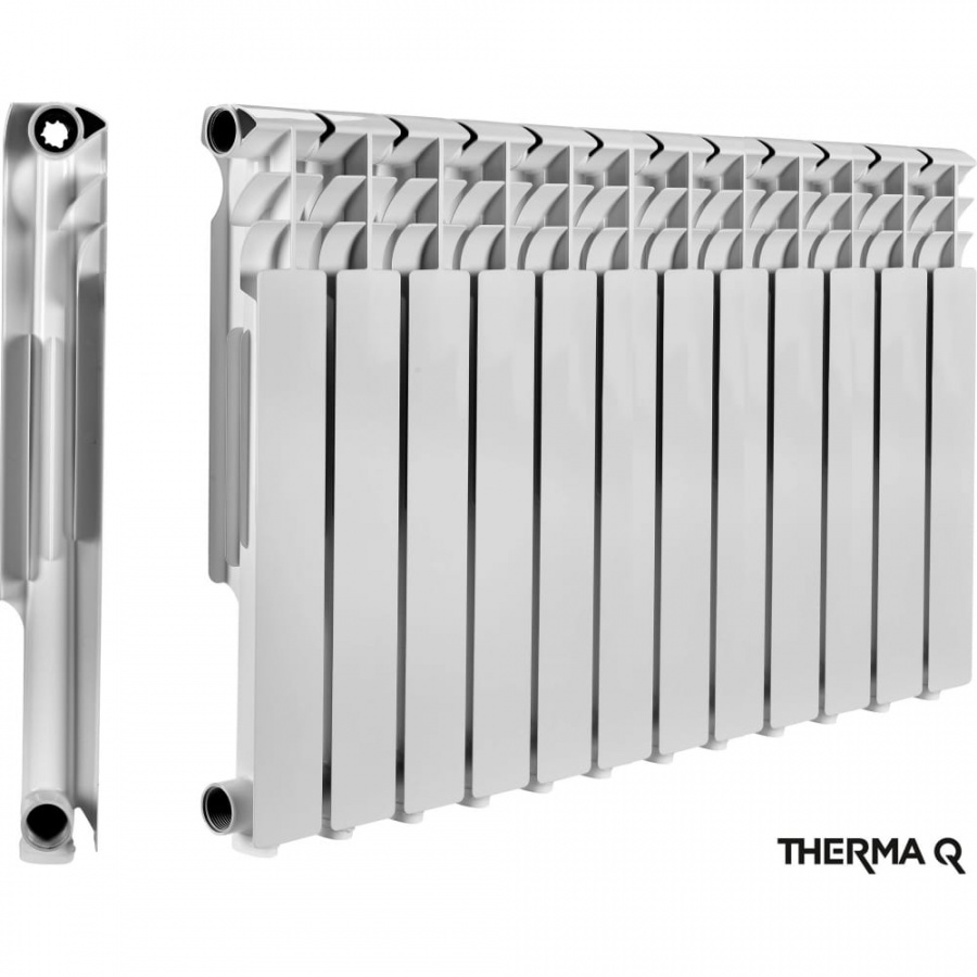 Алюминиевый радиатор МЕТАЛЛСЕРВИС THERMA Q1 500/80