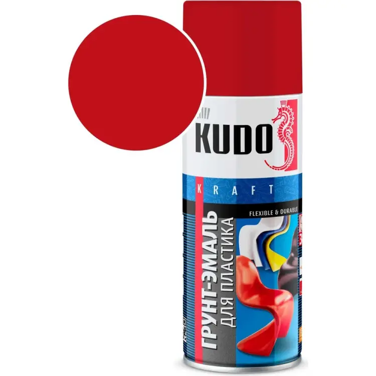 Грунт-эмаль для пластика KUDO KU-6006 Грунт-эмаль для пластика KUDO KU-6006