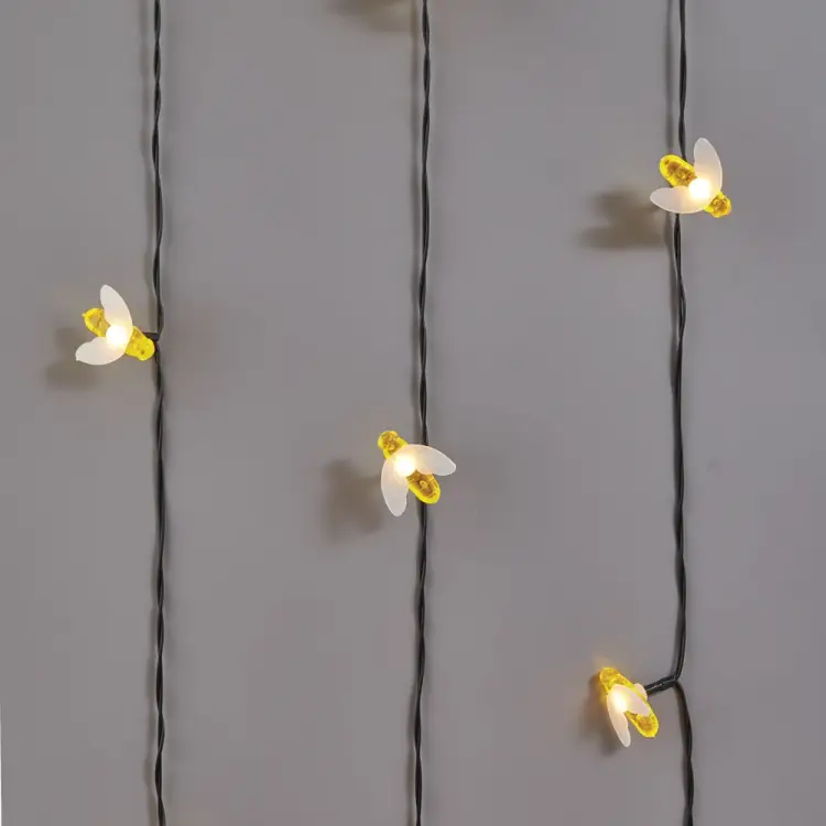 Садовая гирлянда Lamper Янтарные Пчелы 602-252