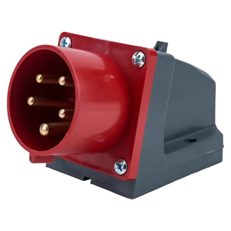 Стационарная вилка IEK 515 PSR52-016-5