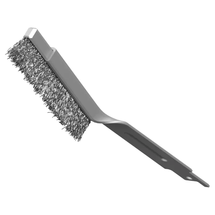Жесткая металлическая насадка-щетка для чистки твердых поверхностей Musashi WE-704 Жесткая металлическая насадка-щетка для чистки твердых поверхностей Musashi WE-704