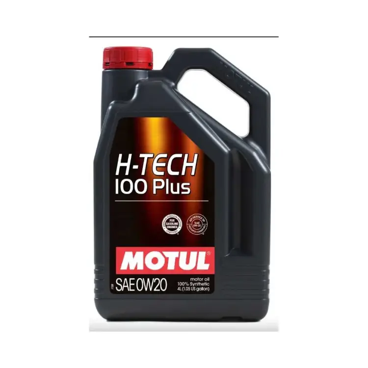 Синтетическое моторное масло MOTUL H-TECH 100 PLUS 0W20 SP 112144
