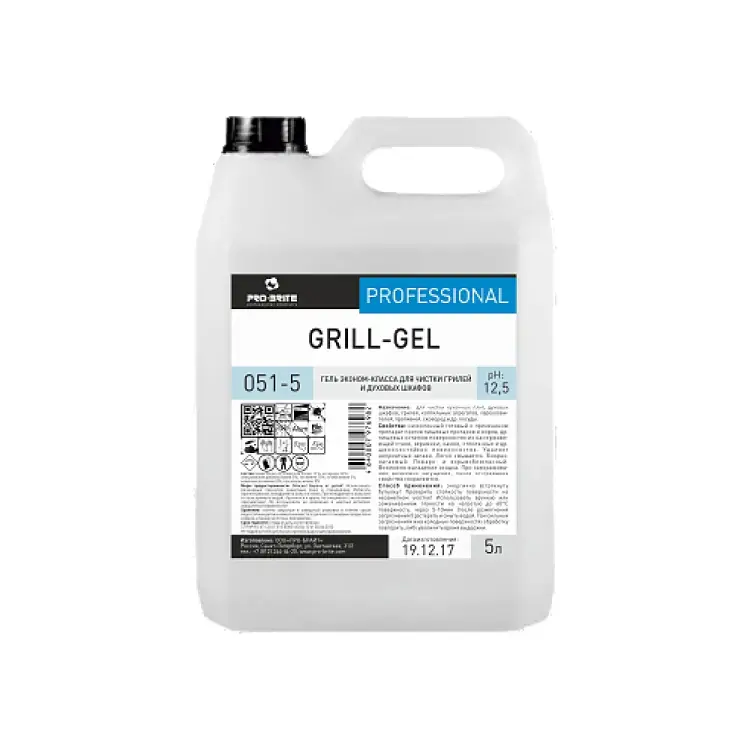 Гель для чистки грилей и духовых шкафов PRO-BRITE GRILL-GEL 051-5 Гель для чистки грилей и духовых шкафов PRO-BRITE GRILL-GEL 051-5