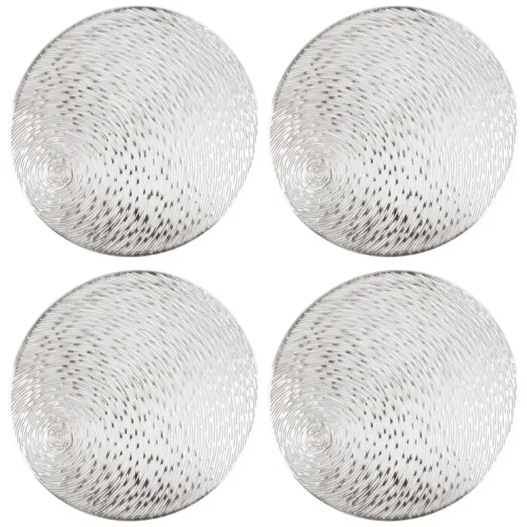 Набор сервировочных салфеток Nouvelle Серебряный круг 9903107-Н4