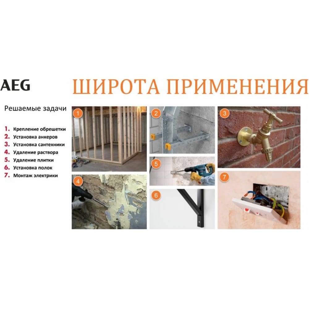 Компактный перфоратор AEG BBH18C-0