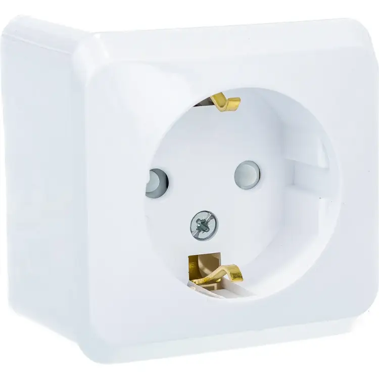 Одноместная розетка Systeme Electric Этюд PA16-004B