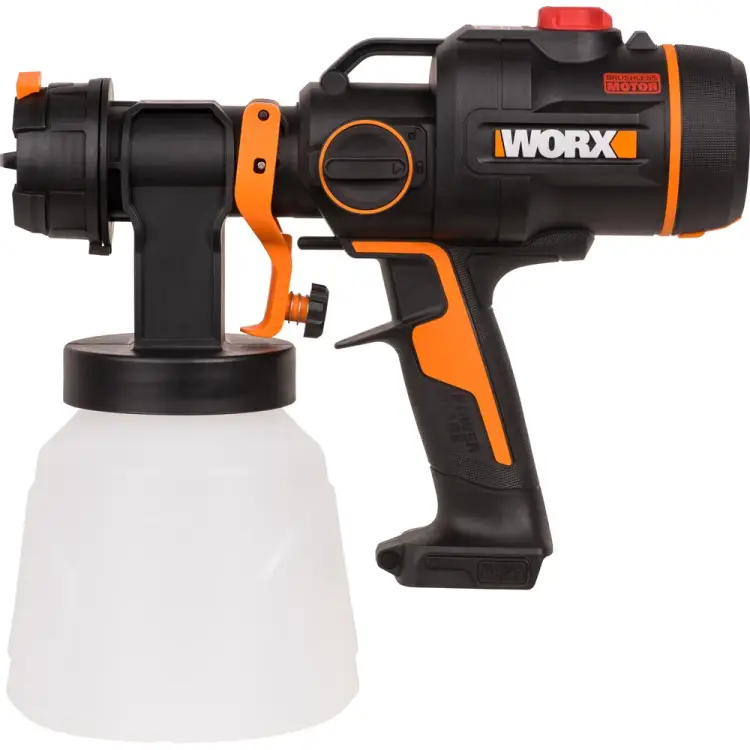 Аккумуляторный бесщеточный краскопульт WORX WX020.9
