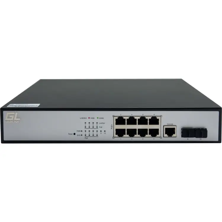 Управляемый коммутатор NIKOMAX GL-SW-G204-10P Управляемый коммутатор NIKOMAX GL-SW-G204-10P