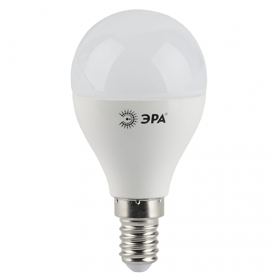 Светодиодная лампа ЭРА LED P45-5W-827-E14