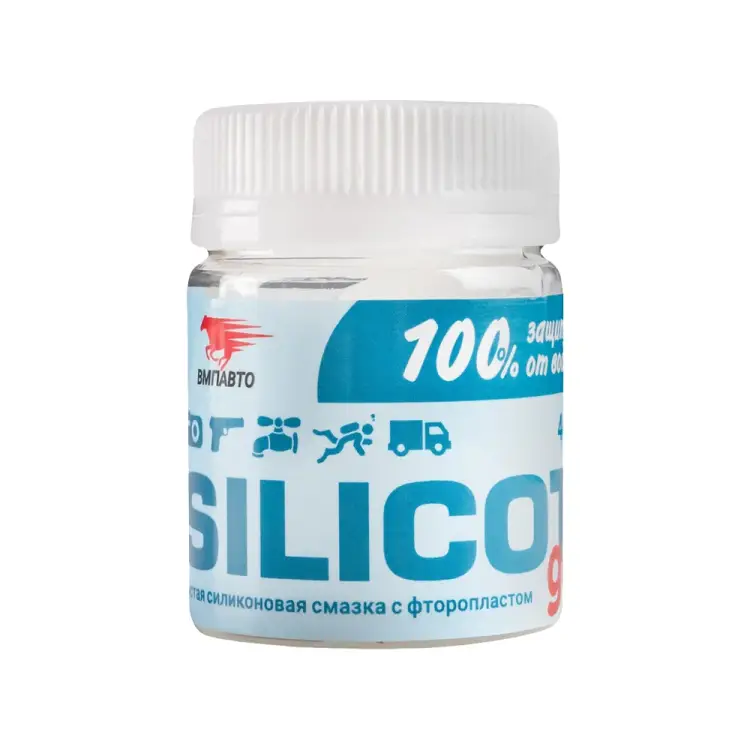 Смазка для резиновых и пластиковых механизмов ВМПАВТО Silicot gel АС.060028