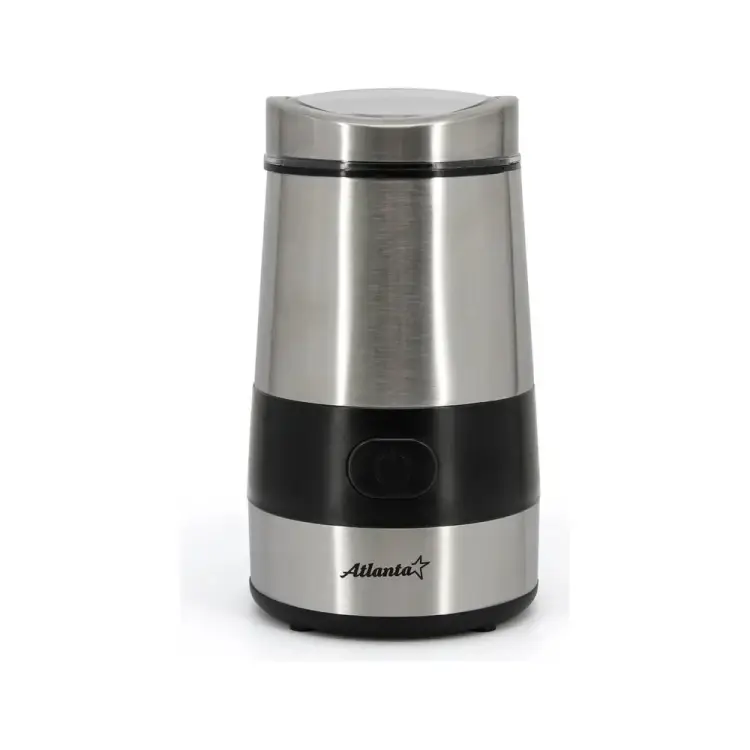 Электрическая кофемолка Atlanta ATH-3402 silver Электрическая кофемолка Atlanta ATH-3402 silver