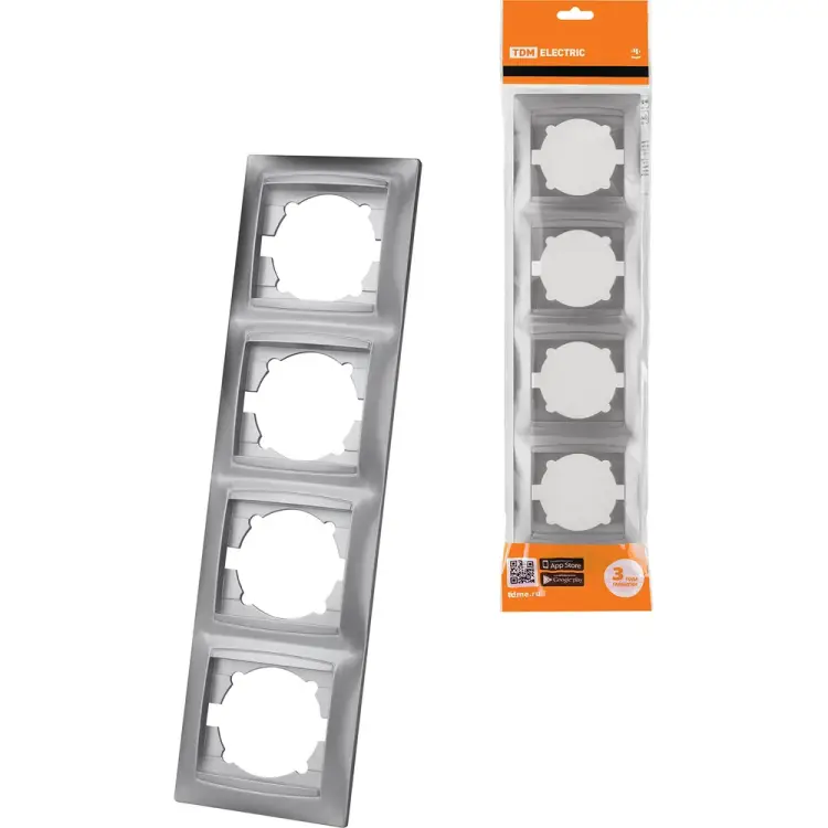 Четырехпостовая вертикальная рамка TDM ELECTRIC Лама SQ1815-0235