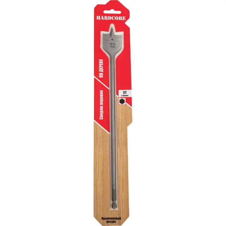 Перовое сверло по дереву Hardcore 163230