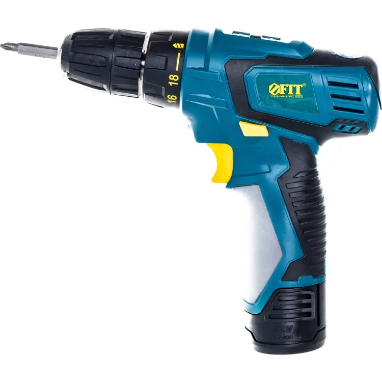 Аккумуляторная дрель-шуруповерт FIT 80179 Аккумуляторная дрель-шуруповерт FIT 80179