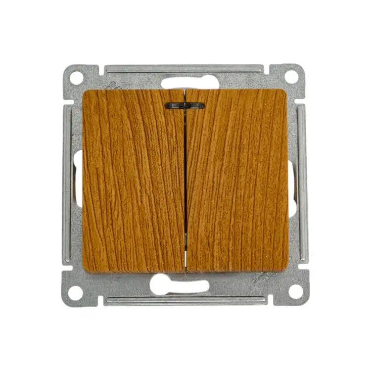 Двухклавишный выключатель Systeme Electric GLOSSA GSL000553