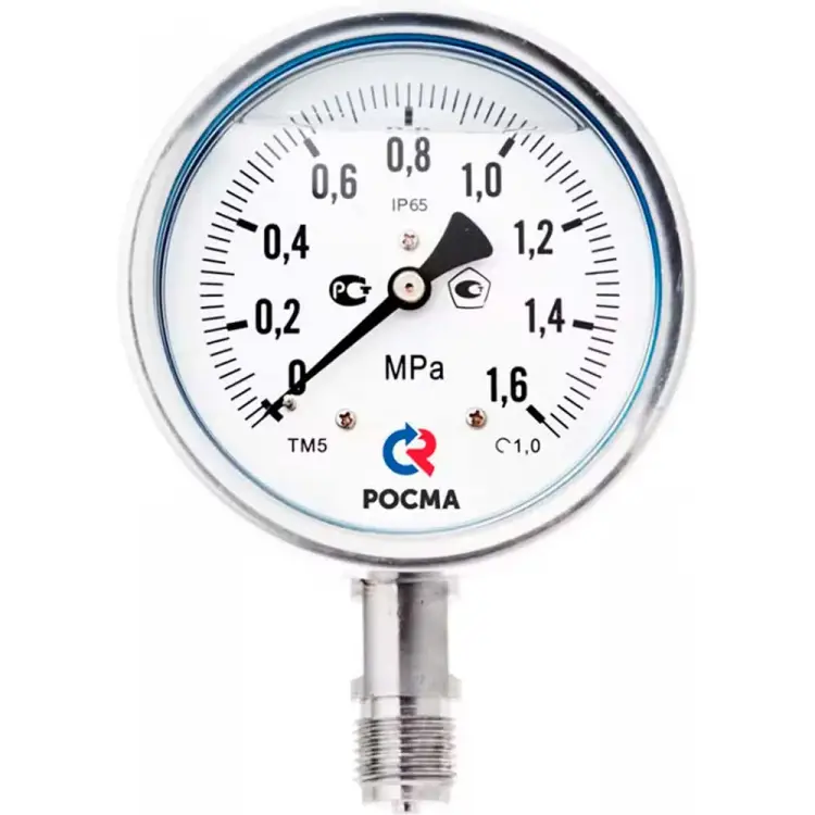 Виброустойчивый мановакуумметр РОСМА ТМВ-521Р.00 D070-03529