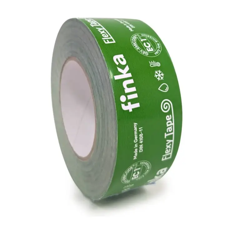 Клейкая лента для склейки мембраны и пароизоляции, армированная Finka Flexy Tape 50ммх25м FFT5025