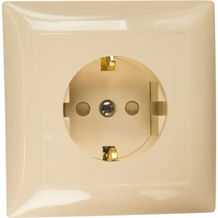 Одноместная розетка Кунцево-Электро СЕЛЕНА РС16-400 8151