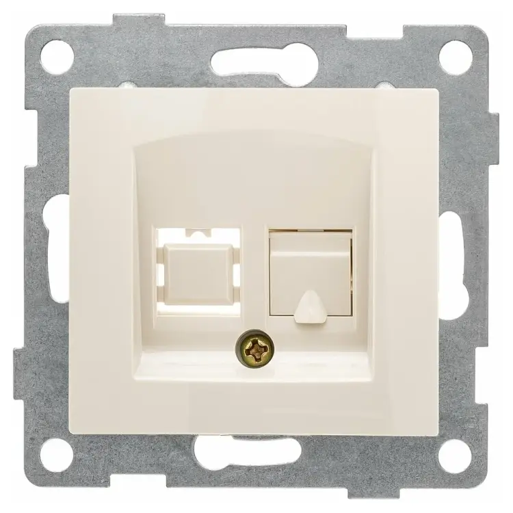 Одинарная телефонная розетка GUSI Electric Bravo С10Т1-003