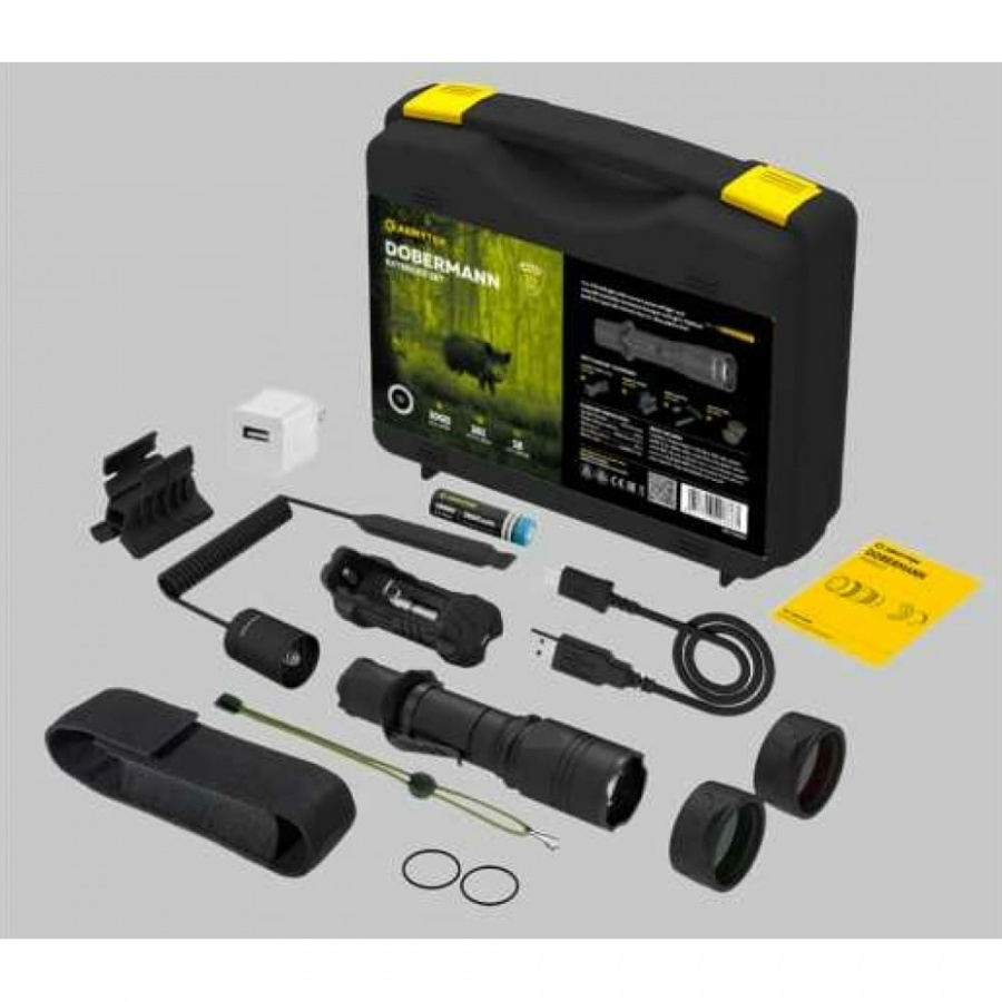 Охотничий набор Armytek Dobermann Extended Set White