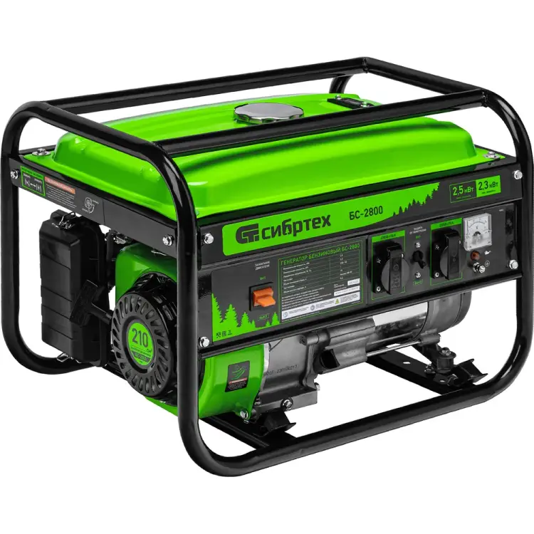 Бензиновый генератор СИБРТЕХ БС-2800 94543