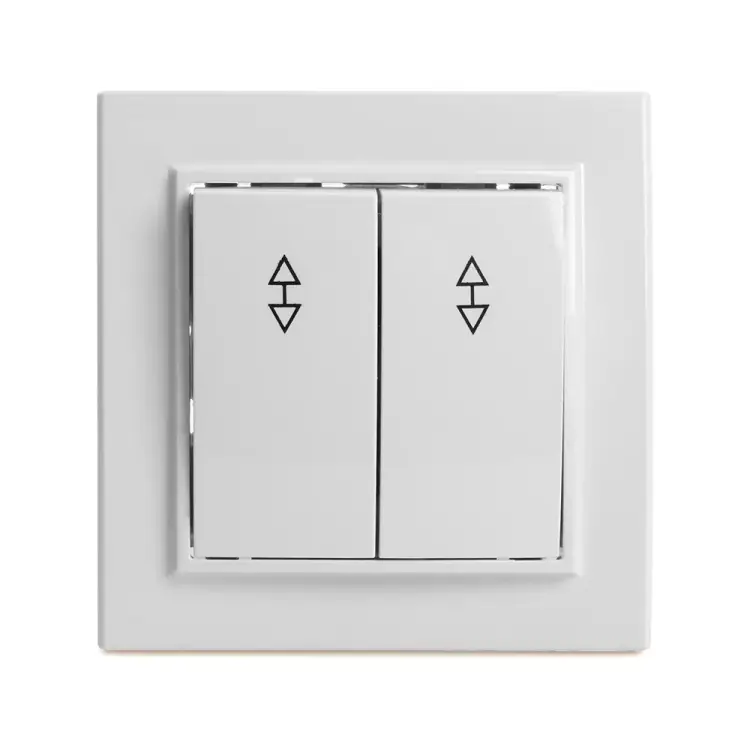 Одноклавишный переключатель STEKKER psw10-9005-01 39919