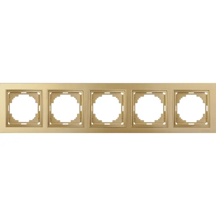 Пятиместная рамка Nilson THOR Metallic 27150095