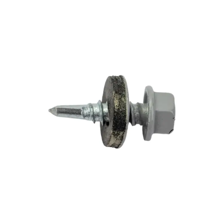 Кровельный саморез КРЕП-КОМП 5,5x19 RAL7004 серый 250 шт. ск55197004кф