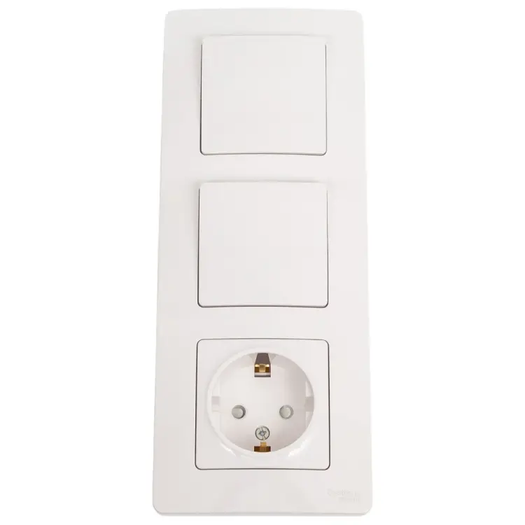 Розетка и выключатель Systeme Electric Blanca BLNBS101101