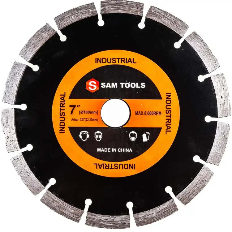 Отрезной алмазный диск по бетону SAMGRUPP Segment &SAMC-018001180 Отрезной алмазный диск по бетону SAMGRUPP Segment &SAMC-018001180