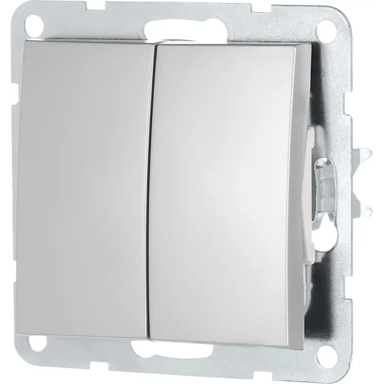 Двухклавишный выключатель LK Studio 861103-1