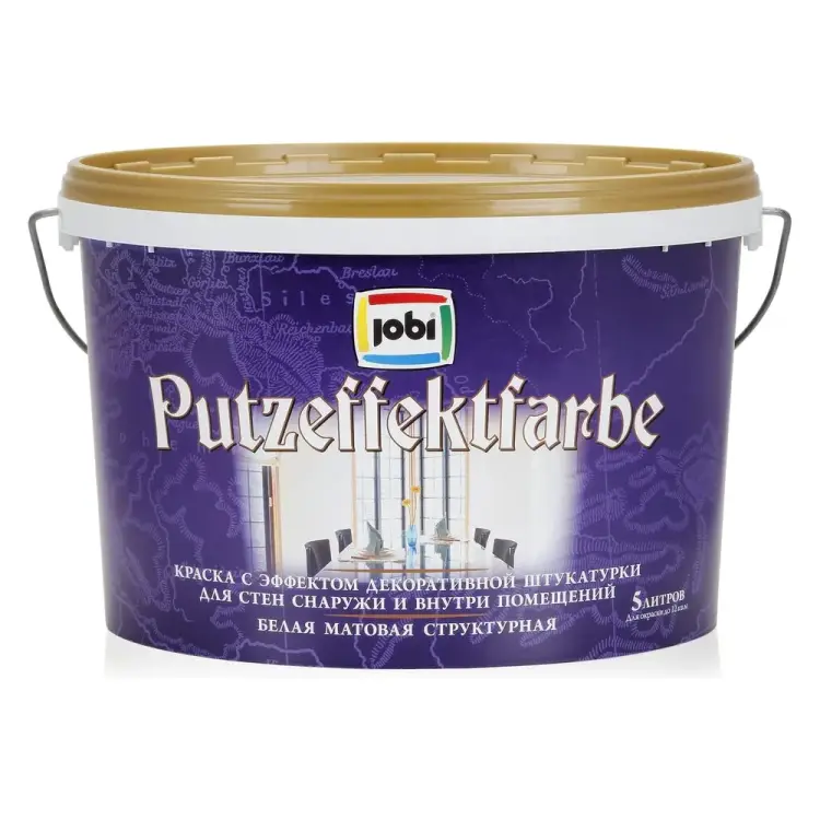 Краска JOBI PUTZ-EFFEKTFARBE 11821 Краска JOBI PUTZ-EFFEKTFARBE 11821